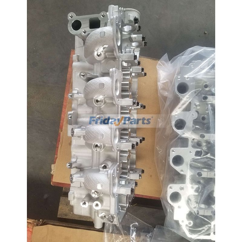 Culata completa con válvulas para motor 4D56U de 16 válvulas para Mitsubishi L200 B40 2.5 DID 2.5L de FridayParts