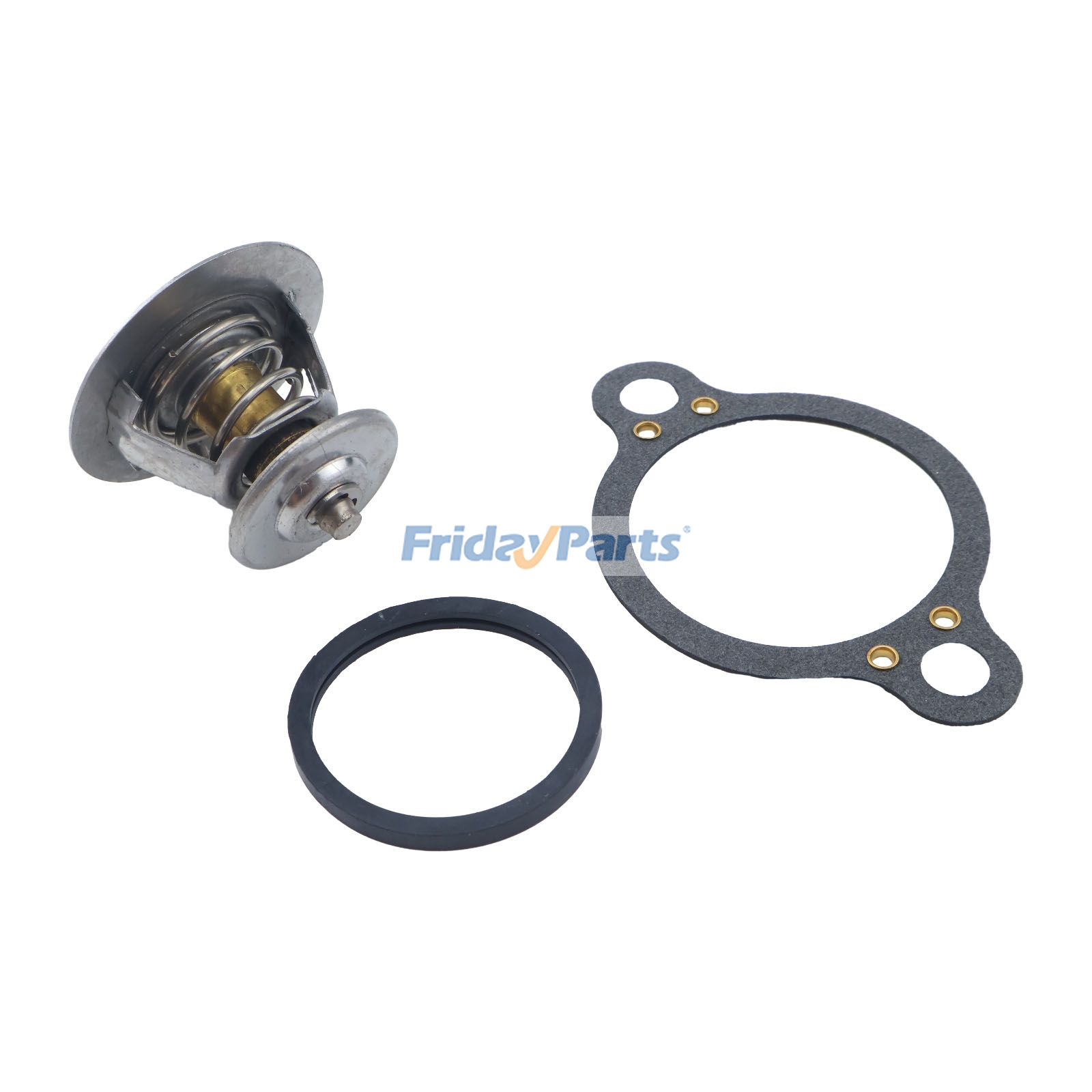 Kit de termostato de 160º 863358T 8M0074922 8M0076464 8M0192249 8M0076464 para motor de propulsión de popa Mercury MerCruiser Marine de FridayParts