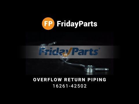  Overflow Return Piping For KUBOTA