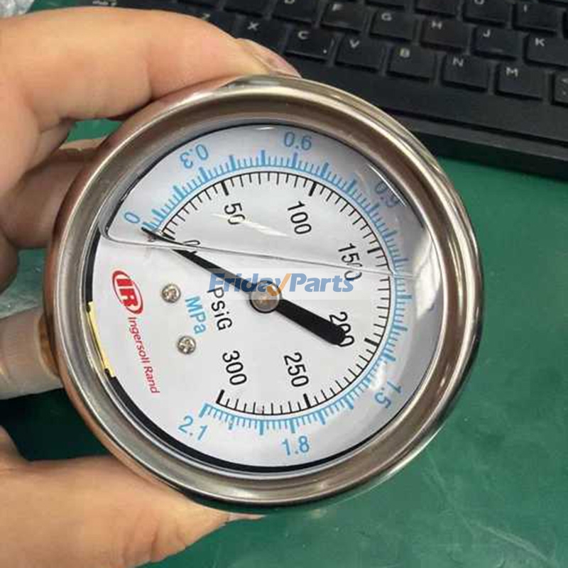 160 PSI Presure Gauge 56269608 for Ingersoll Rand Air Compressor SS3L2-WB SS3L3 SS3L3-WB SS5L5 SS5N5 ACM3L3 Premium Quality With 3-Year Warranty