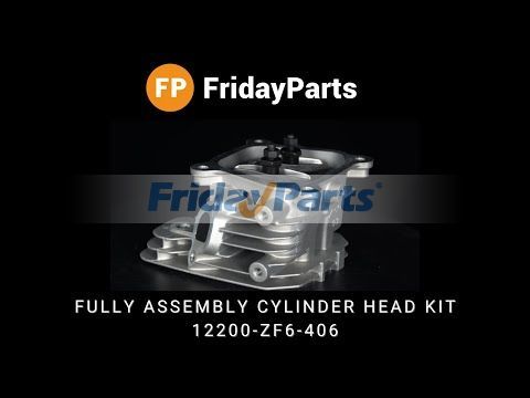 Kit de culata de cilindro de montaje completo 12391-ZE2-000 para Honda GX160 GX200 GX240 GX270 GX340 GX390 para Motor  FridayParts