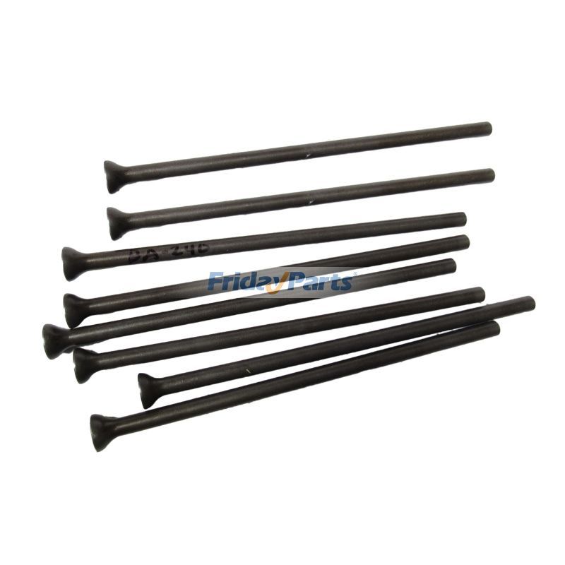 161mm 8 Pieces Push Rod 1A091-15110 for Kubota Engine V2403 D1803 Tractor L3301 L3400 L3800 L4760 L5240 M5660 MX5100 MX5400