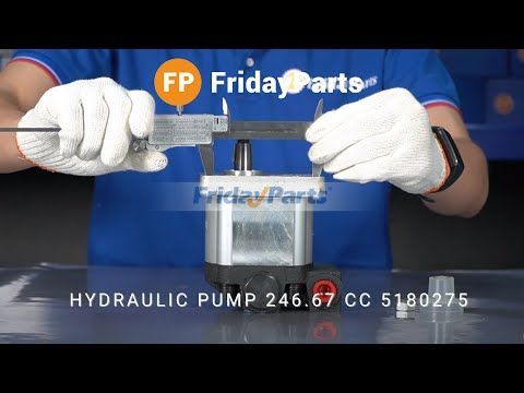 Bomba hidráulica 246,67 CC 5180275 para New Holland 4835 5635 6635 7635 8160 8260 8360 8560