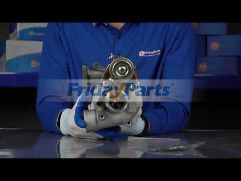 Compra Turbocompresor TD04-12T 49177-03130 para motor Kubota V3300-T Cargadora Bobcat S250 Mitsubishi Pajero L200 en Fridayparts