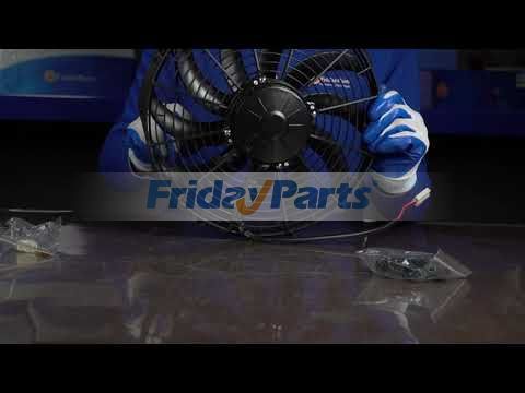 FridayParts 12V 12" Cooling Fan