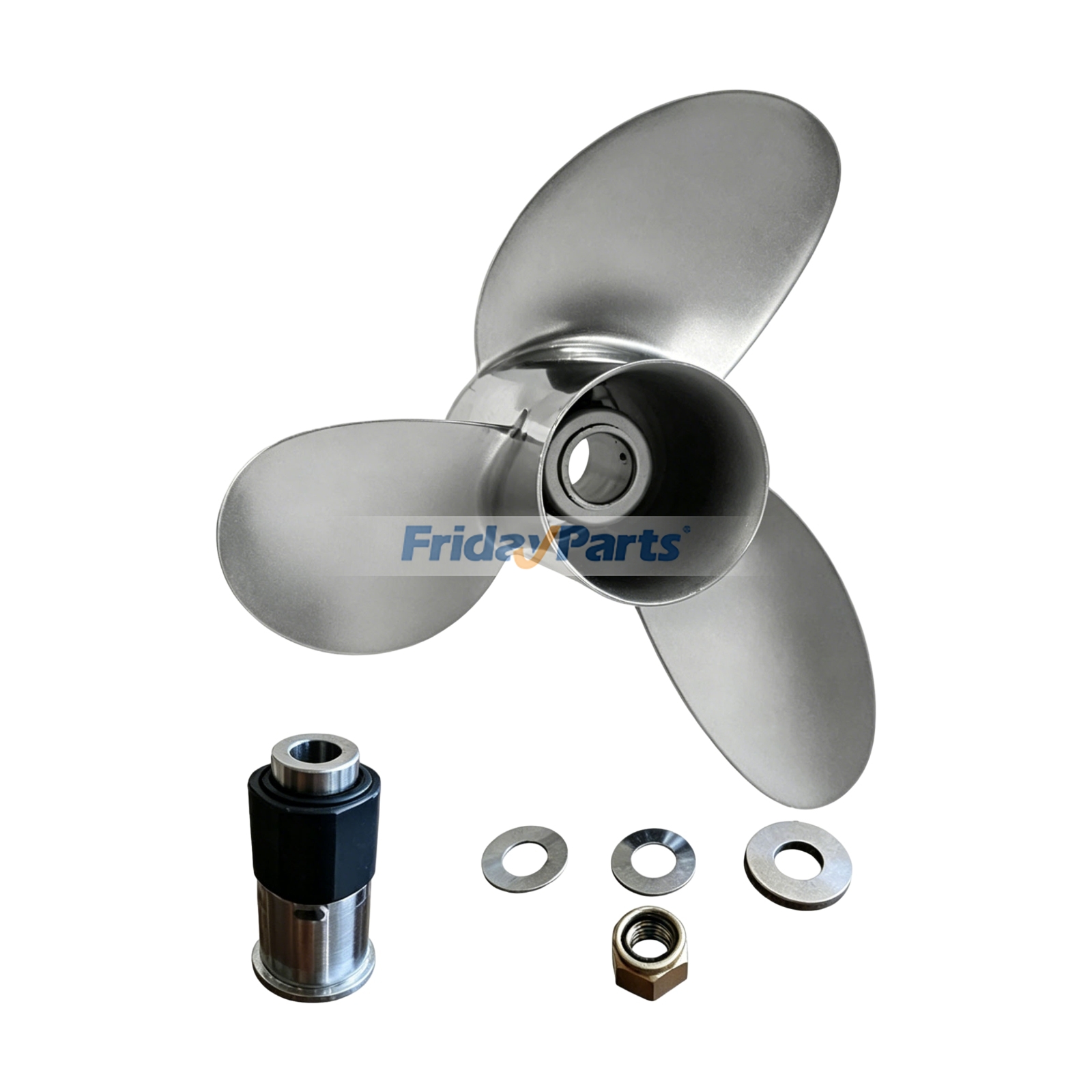 16X21" Left Hand Propeller Kit 48-8M0151258 for Mercury Outboard 135HP 150HP 200HP 250HP 300HP 400HP