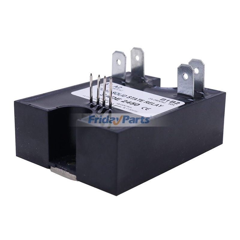 Relais de puissance SSR 17-32 V CC 50 A 2 pôlespour Autres Équipements de Construction