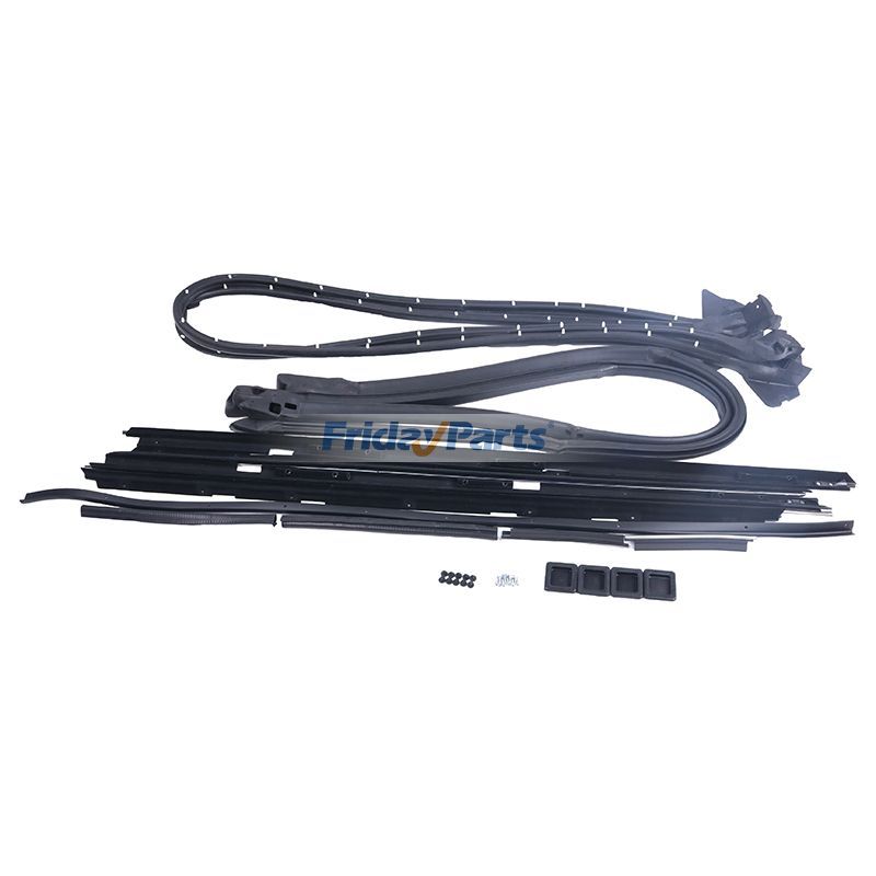 Kit de joints d'étanchéité pour hayon de porte 17 pièces pour Chevrolet El Camino GMC CaballeropourPour Chevrolet,Pour GMC
