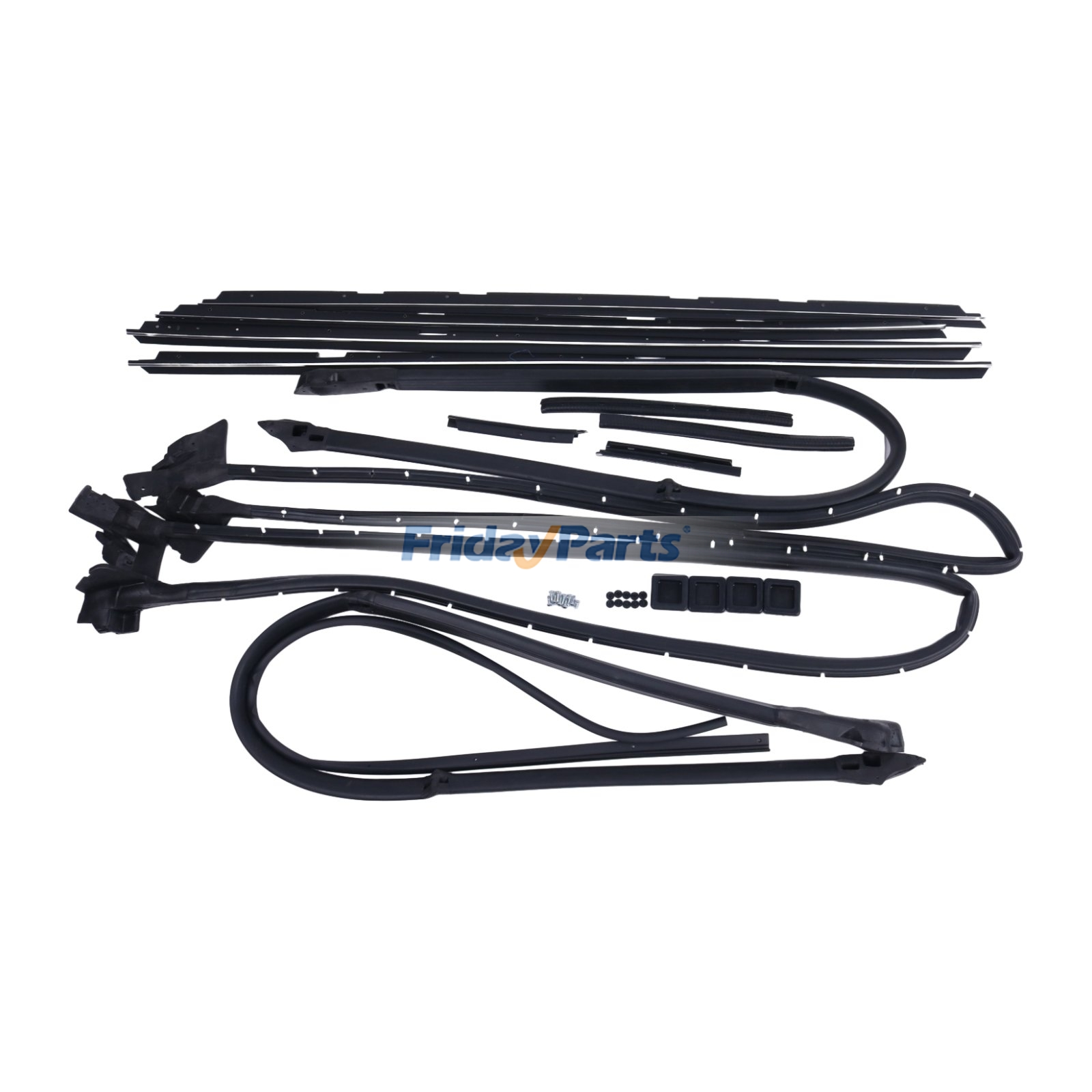  17 Pcs Door Tailgate Weatherstripping Seal Kit GMC For Chevrolet,For GMC