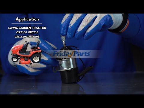 12V Fuel Stop Solenoid Zero Turn Lawn For KUBOTA Mower