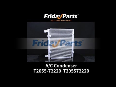 A/C Condenser T2055-72220 for Kubota B3000 B3030 B5030 L3430 L4330 L4630 L5030 Tractor for less
