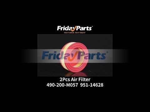 FridayParts 2Pcs Air Filter for Troy-Bilt
