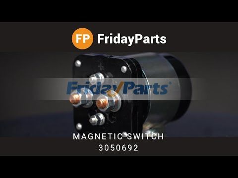 24V 200A 4 Terminal Magnetic Switch for Cummins ISM ISX15 QSC8.3 QSX12 X13 For KOBELCO Engine,Excavator