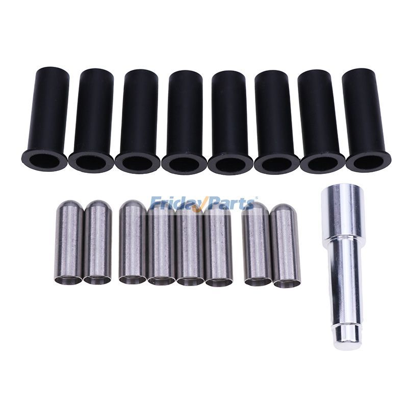 Guides de goupille de porte et outil de démontage de bague de porte, 17 pièces, pour Jeep Wrangler JK JL 07-20