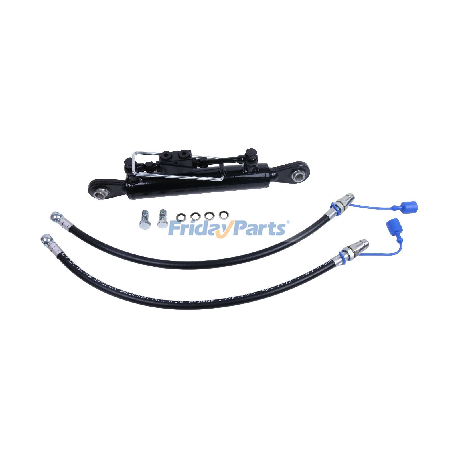 Enlace superior hidráulico de 18 1/8" a 26 3/8", cat. 1-1, con bloque de bloqueo SPH320032 para tractor