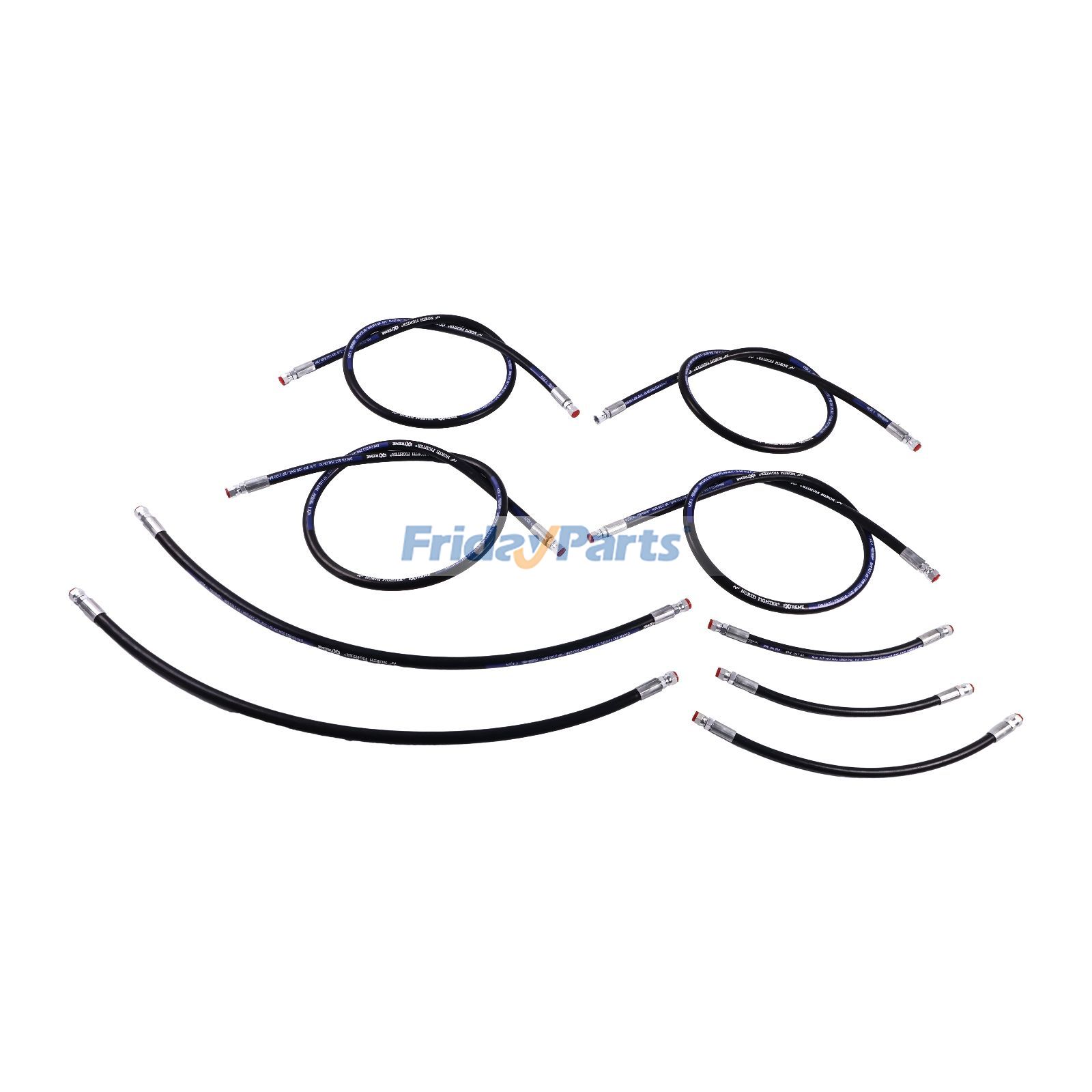 18"13"36"60"油圧ホースキット、Snow Dogg 除雪機 XP810 用