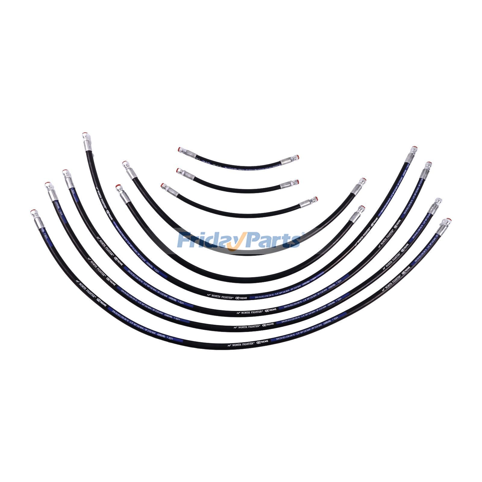 Snow Equipment Hydraulic Hose Kit