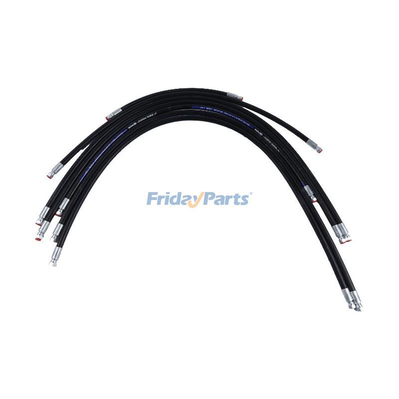 18"42"45"57"60"Fisher 除雪機用油圧ホースキット、XLS 8'-10'& 8'6"–11' ブレード付き