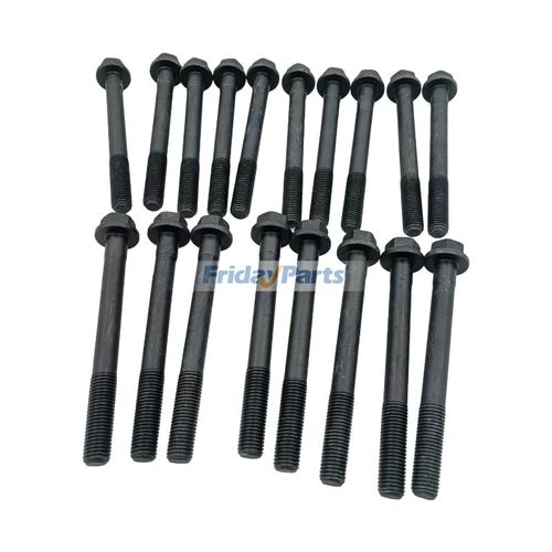 18 PCS Cylinder Head Bolt YM129150-01200 for Komatsu Engine 18 PCS Cylinder Head Bolt YM129150-01200 for Komatsu Engine