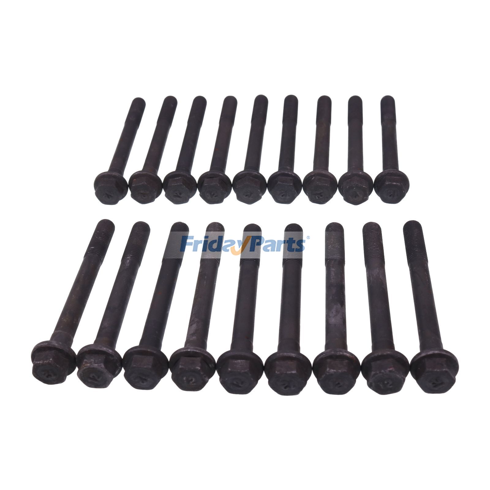 Excavator 18 PCS Cylinder Head Bolt 