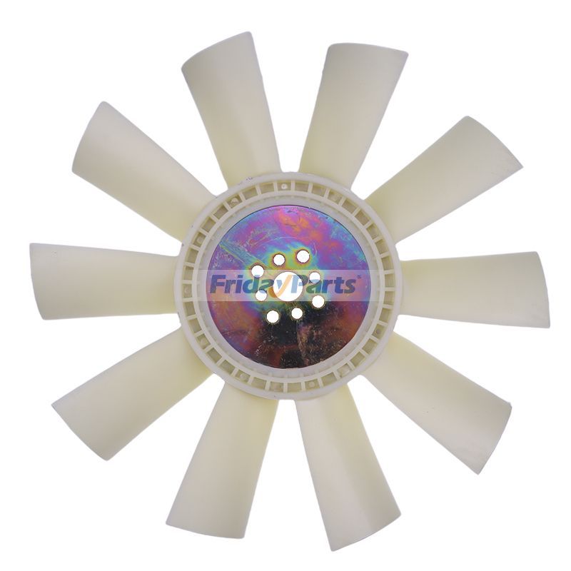 18" Updated Plastic Fan 449100-18 3912750 for Cummins Engine 4BT Bandit Wood Chippers