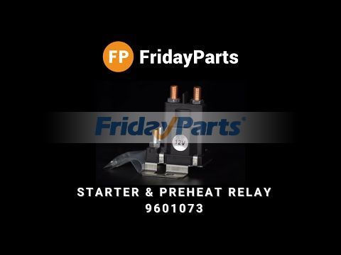 Relais de démarrage et de préchauffage 12 V 80 A de FridayParts