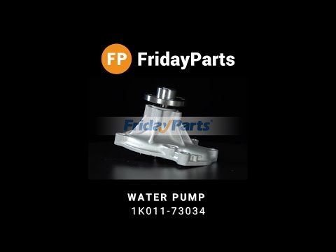 Wasserpumpe mit Dichtung 1C010-73030 1C010-73032 1C010-73034 für Kubota Bagger KX080-3 KX080 KX61 KX91 Loader SSV65C SSV75 SSV75Cfür Für KUBOTA