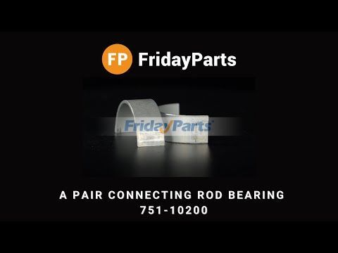 1 juego de cojinetes de biela y de bancada con empuje 750-11250 para motor Lister Petter Onan LPW4 LPWS4 LPWT4 LPA4 Para Onan