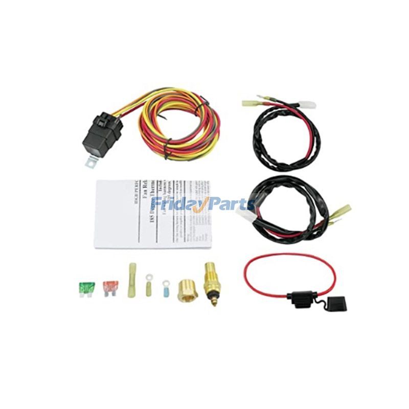 Kit de relé de ventilador eléctrico de 185 grados encendido y 175 grados apagado