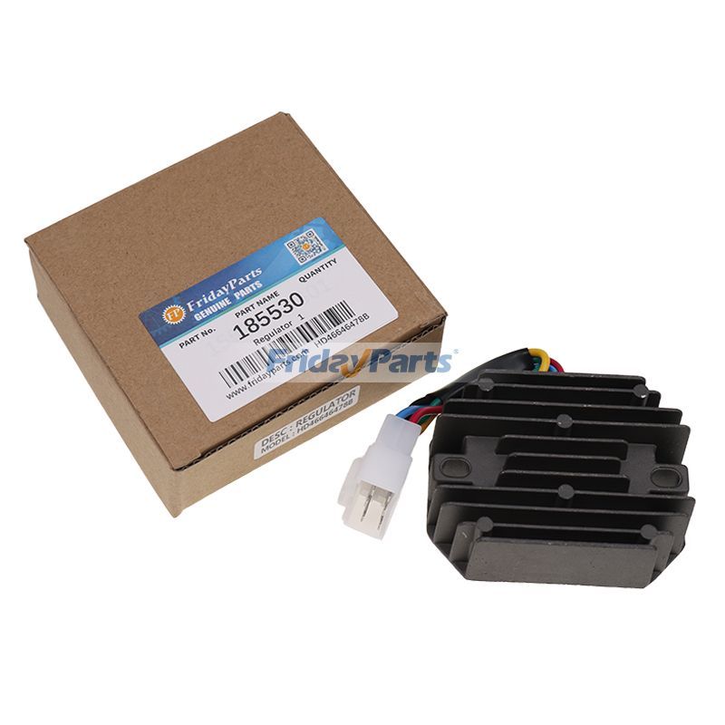 ON 12V 6 Wire Voltage Regulator 185530 for Grasshopper Tractor