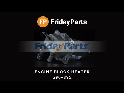 Engine Block Heater 1500 Watt 120 Volt 1500W 120V Option 100-120F 590-893 590893 for FG for less