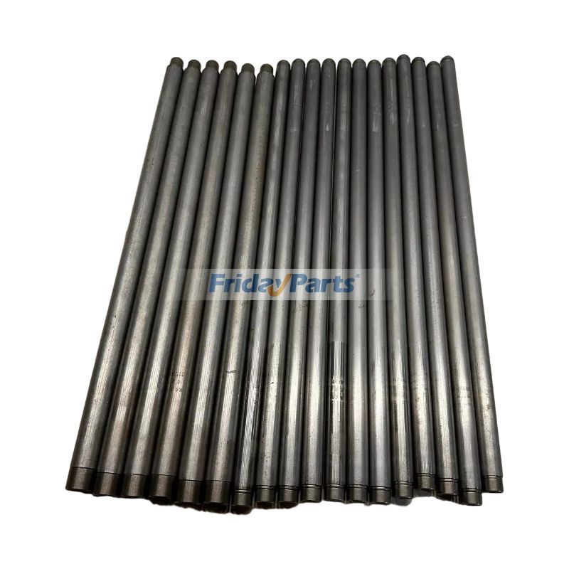 18 Pieces Push Rod 3073499 for Cummins Engine G50 G855 ISM N14 QSN14 Doosan Loader MEGA 500-V