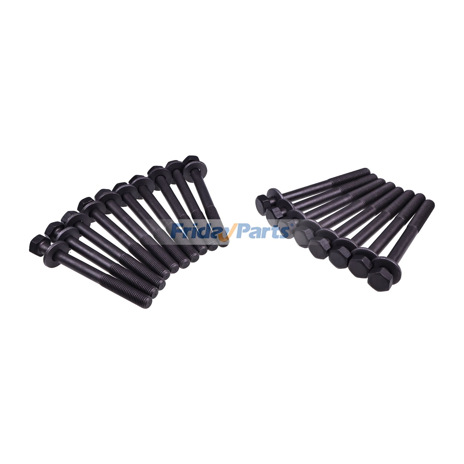 18 Pieces Cylinder Head Bolt 14-32145-01 94455667 81072300 81012800 T09003-00 for Isuzu Engine 4JH1-TC 4JB1-T 4JB1-TC 4JG2 4JG2T 4JG2TC