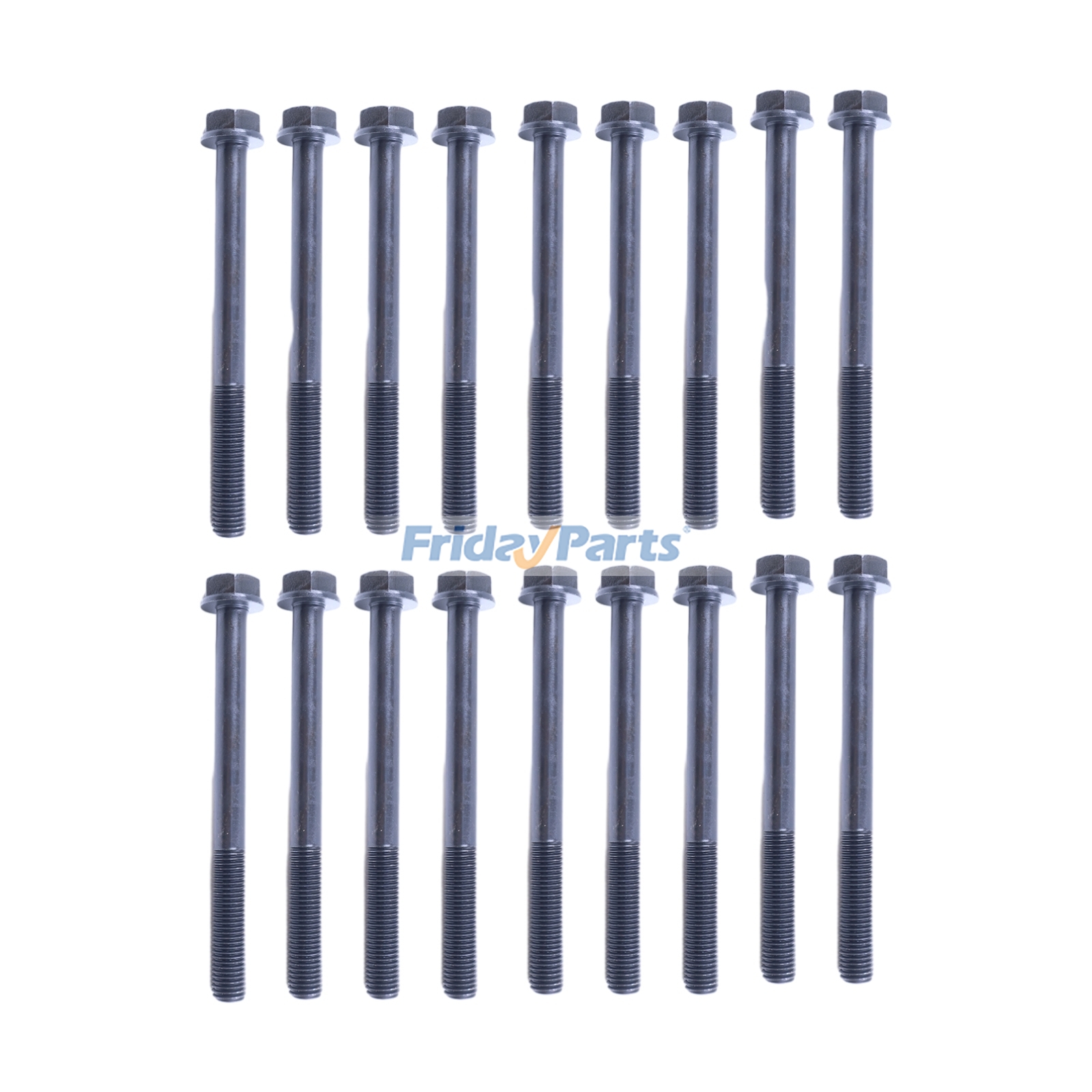 18Pcs Cylinder Head Bolt 8942473551 8944556670 8971334161 for Isuzu Engine C240 4JB1 4JB1-TC 4JB1-T 4JG1 4JG2 4JA1 4JC1 4JE1 4JJ1 4JH1 4JF1 4JD1 4KH1 4JA1-T 4JH1-T