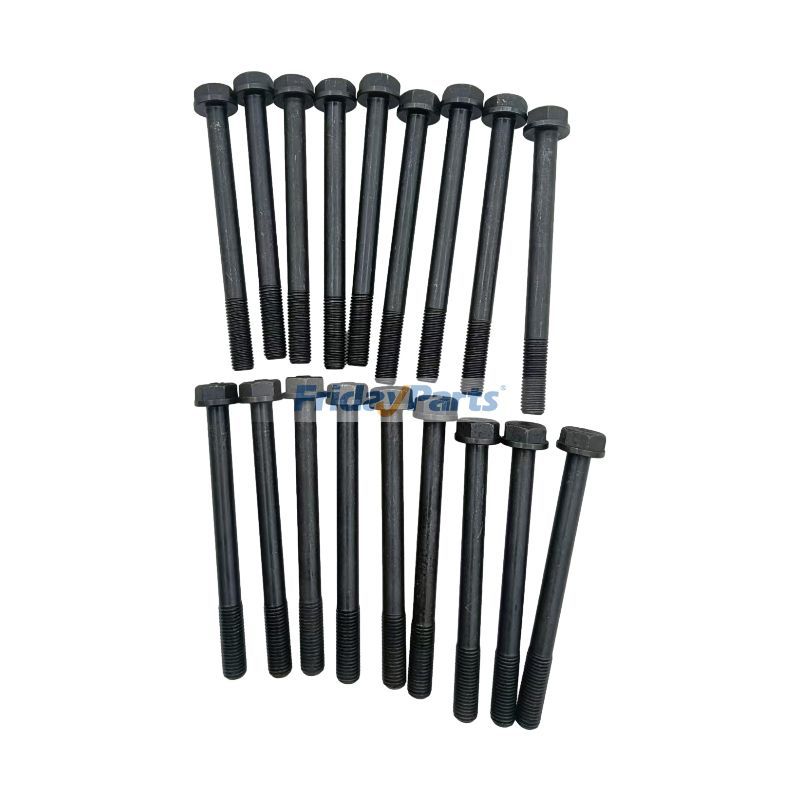 18 Pieces Cylinder Head Bolt VI8944556670 VI8971334161 for Isuzu Engine 4JB1 CASE Excavator CX75SR CX80