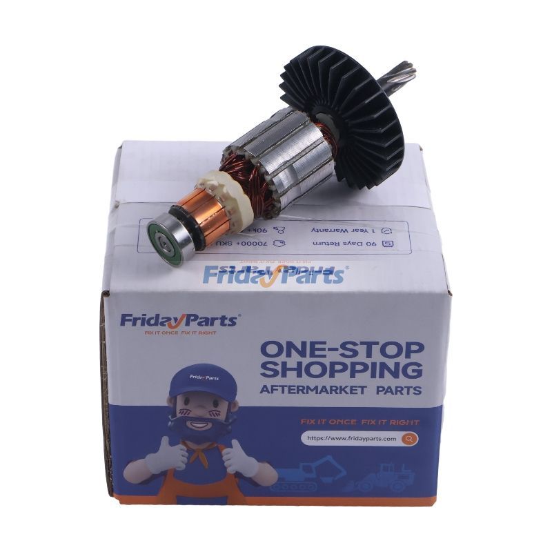 Conjunto de armadura de 18 V 519226-8 para martillo rotativo Makita BHR202 BHR241 DHR202 DHR241