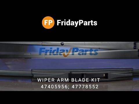 Wiper Arm Blade Kit 47778552 47405956 for New Holland Compact Track & Skid Steer Loader C238 C232 L220 L213 for less