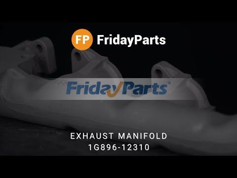 Colector de escape 1G896-12310 con juntas para motor Kubota V2203 V2403 V2003 V1702 V1902 V1903 para Motor,Tractor