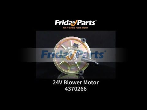 24V Blower Motor 4391755 for John Deere Excavator 200LC 230LC 230LCR 230LCRD 270LC 330LC 330LCR 370