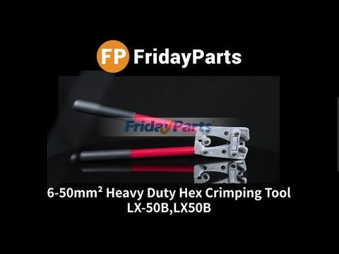Others 6-50mm² Heavy Duty Hex Crimping Tool for Non-insulated cable links