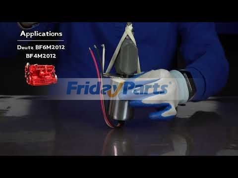 FridayParts Shut off Stop Solenoid 24V