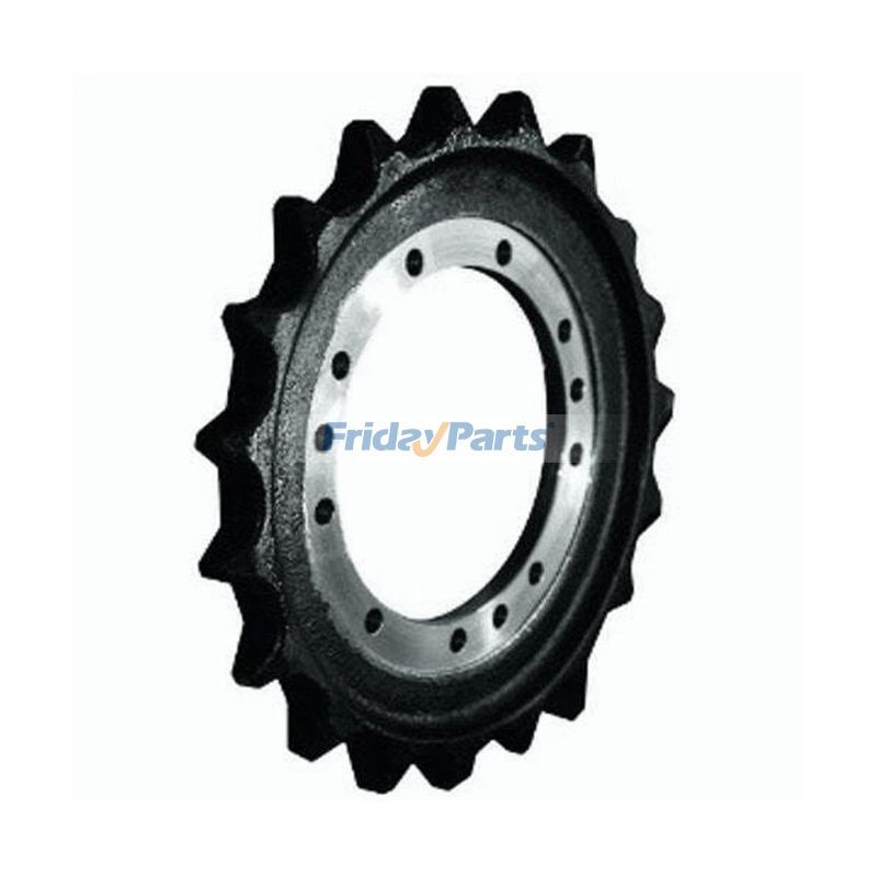 Antriebskettenrad mit 19 Zähnen PV51D01002P1 für New Holland EH27.B E27SR E27B EH27.B CASE CX20B CX22B CX27B Bagger