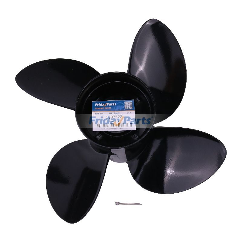 Hélice de 4 palas derecha 14-1/4X19P 3587522 para Volvo SX-M SX-MTD SX-A DPS-A DPS-B para Marino