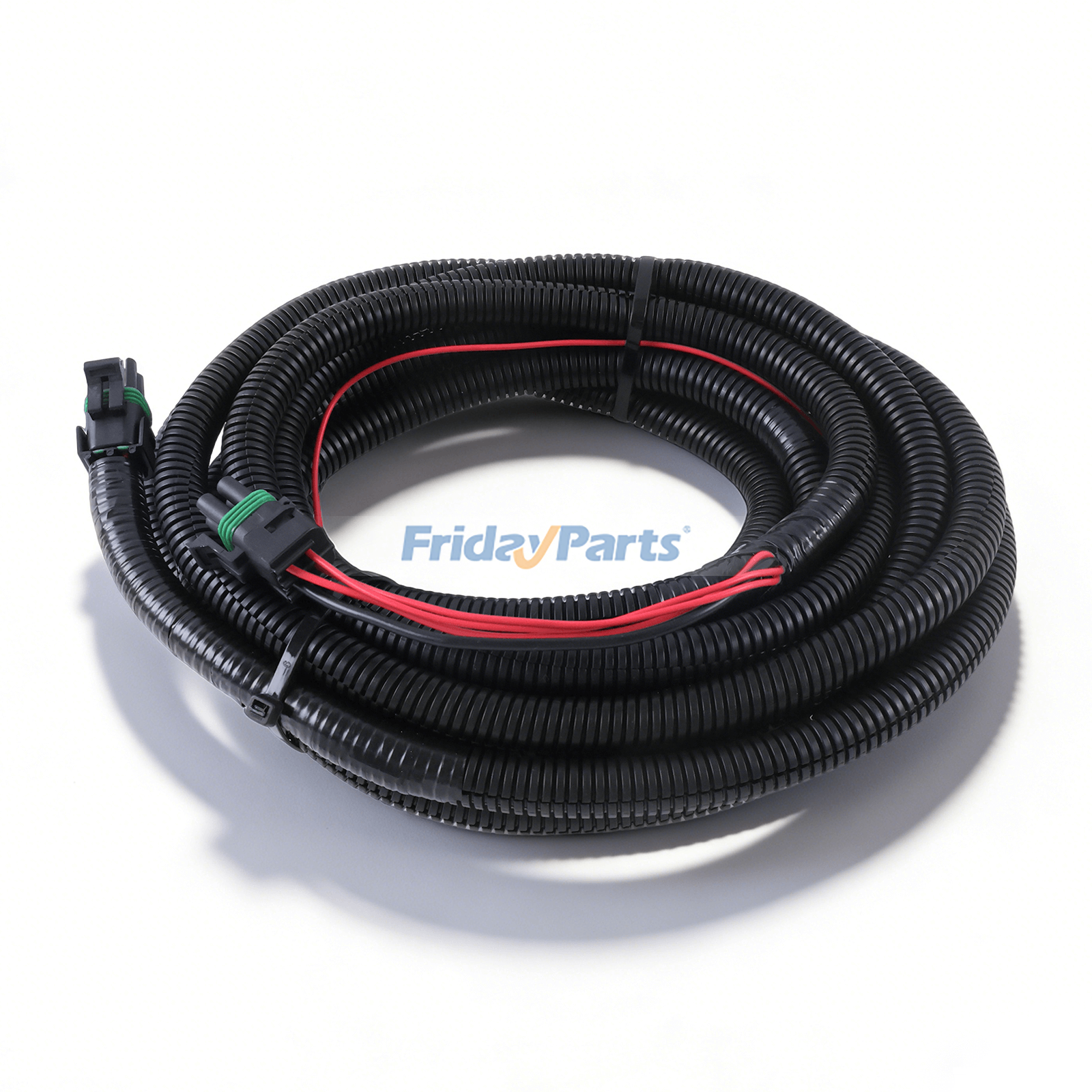 2 Plug 4 Pin Truck Side Fleet Flex Control Harness 28587 for Western Fisher SnowEX Blizzard Snow Plow