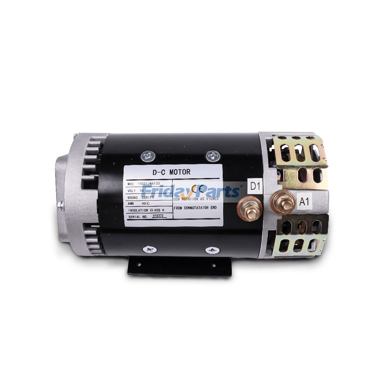 24VDC 4.5HP Electric Motor 40844GT for Genie GS-1530 GS-1532 GS-1930 GS-1932 GS-2032 GS-2046 GS-2632 GS-2646 GS-3232 GS-3246 GS-4047 GS-4655