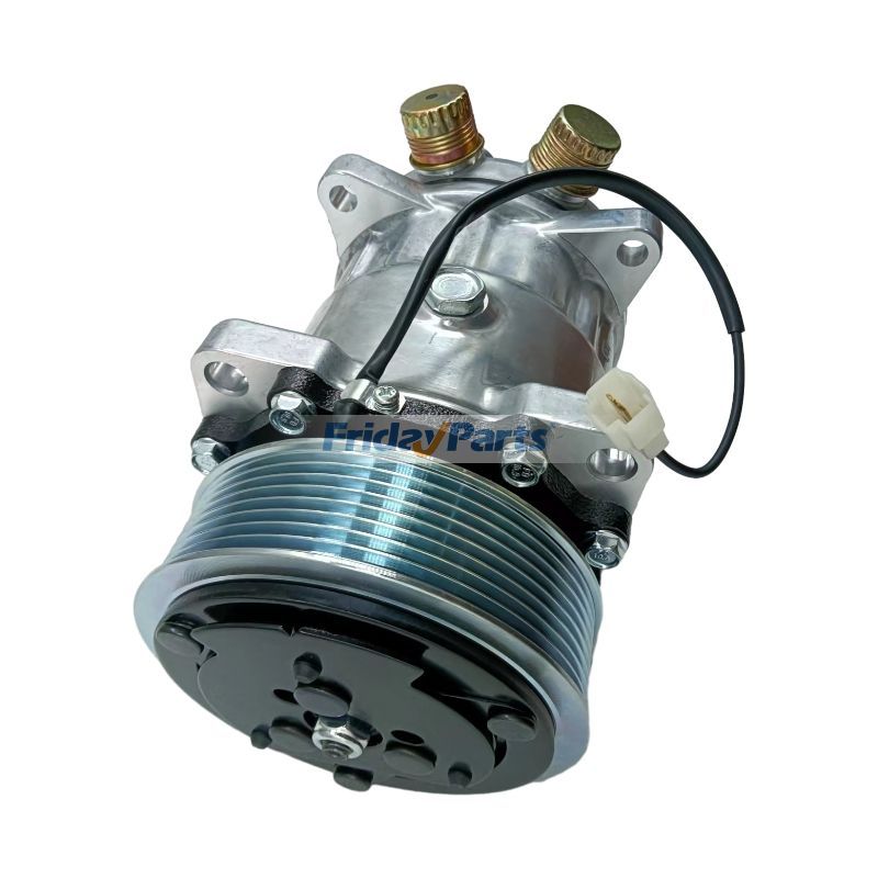 12V 8PK 119mm SD7H15 A/C Compressor for Vehicle