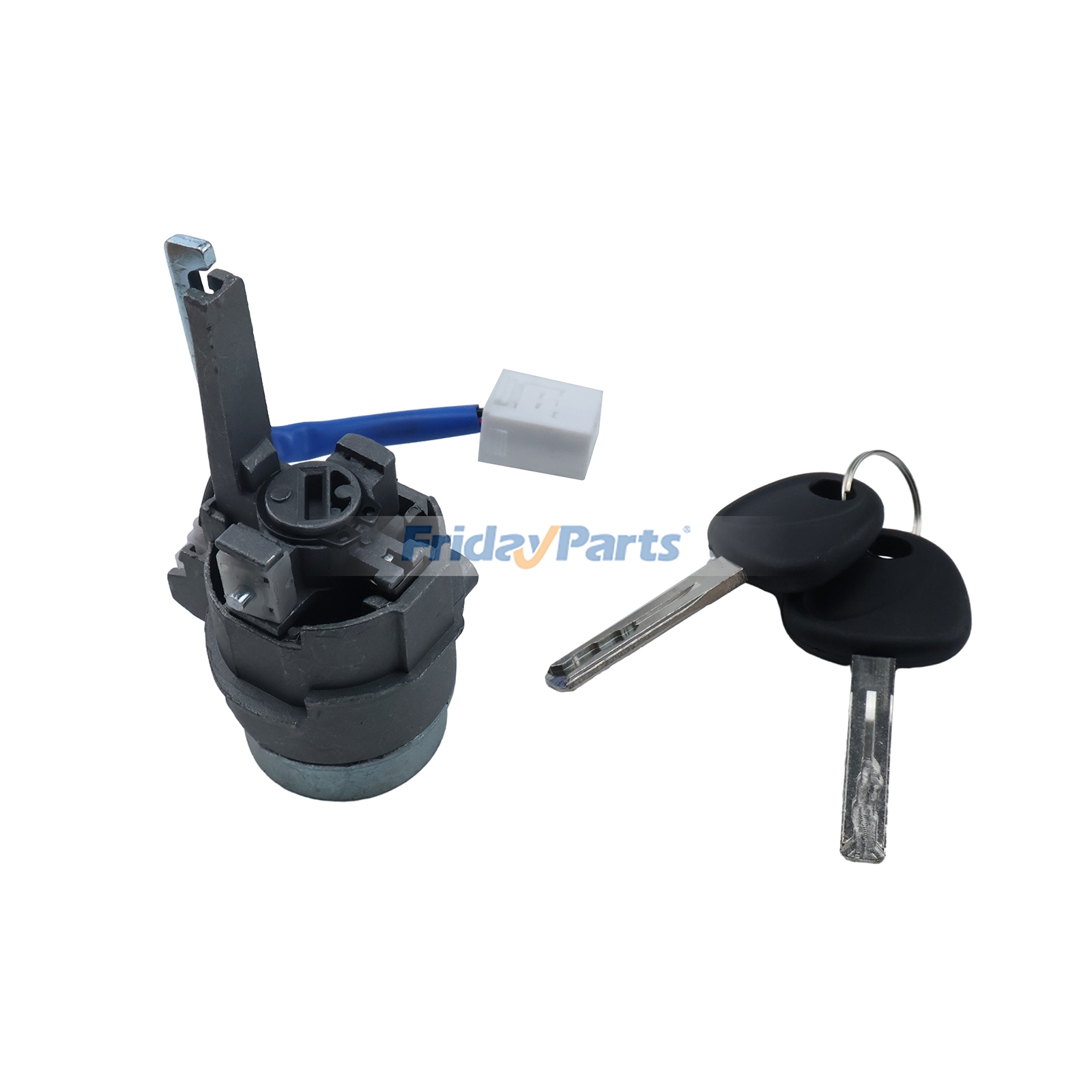 FridayParts Ignition Switch with 2 Key
