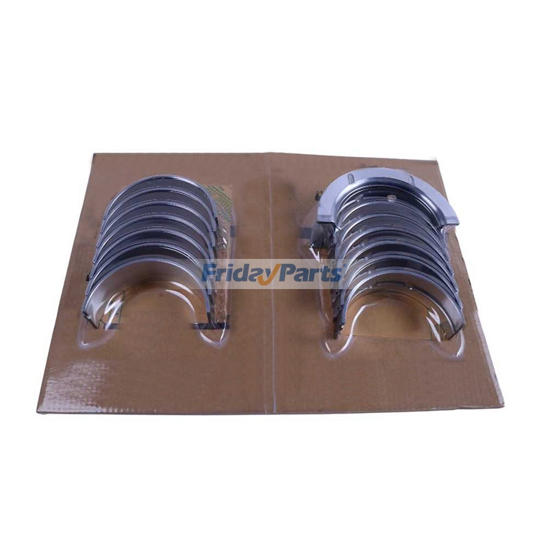 1 Set Main Bearing & Thrust Plate 3927772 3929021 3929016 for Cummins Engine 4B3.9 B3.3 B4.5 B6.2 F3.8 ISB3.9 QSB3.3 QSB4.5 QSB5.9 QSB6.7 QSL9