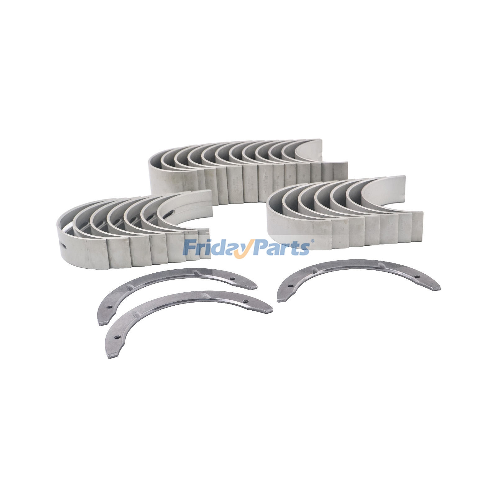 1 Set Main & Connecting Rod Bearing compatible with Engine,Excavator