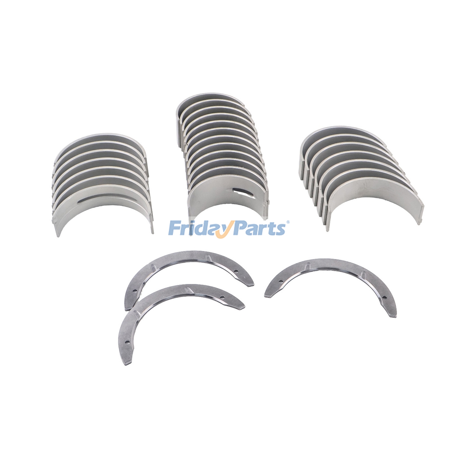  1 Set Main & Connecting Rod Bearing For CASE,For CAT,For KATO,For KOBELCO,For Mitsubishi,For SUMITOMO